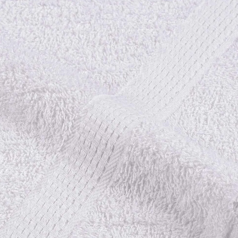 vidaXL Washandjes FROGN 2 st 15x21 cm 360 g/m² wit