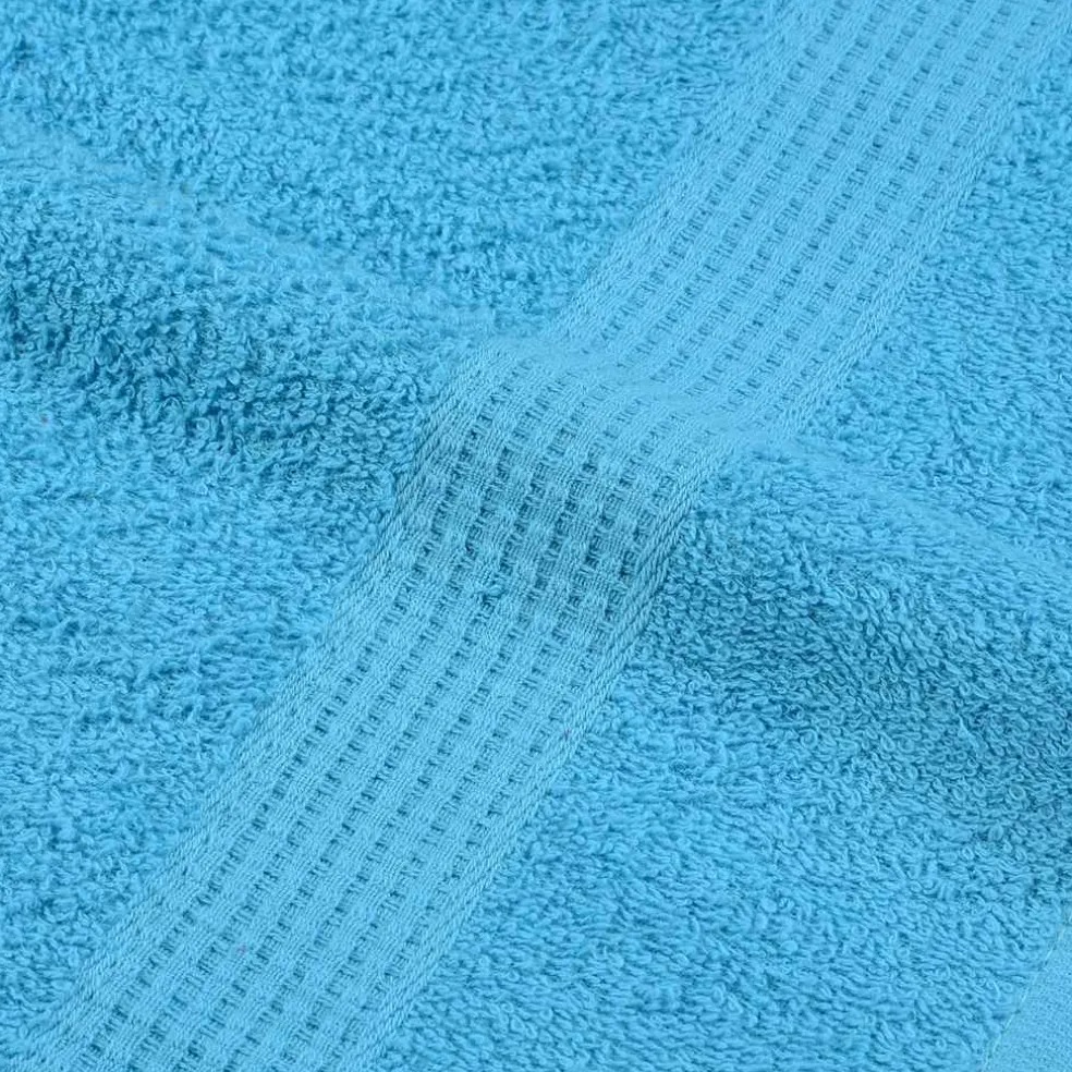 vidaXL Washandjes FROGN 2 st 30x30 cm 360 g/m² turquoise