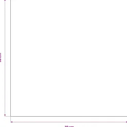 vidaXL Washandjes FROGN 2 st 30x30 cm 360 g/m² zwart