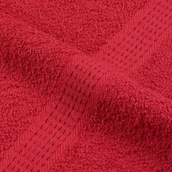 vidaXL Washandjes FROGN 2 st 30x30 cm 360 g/m² rood