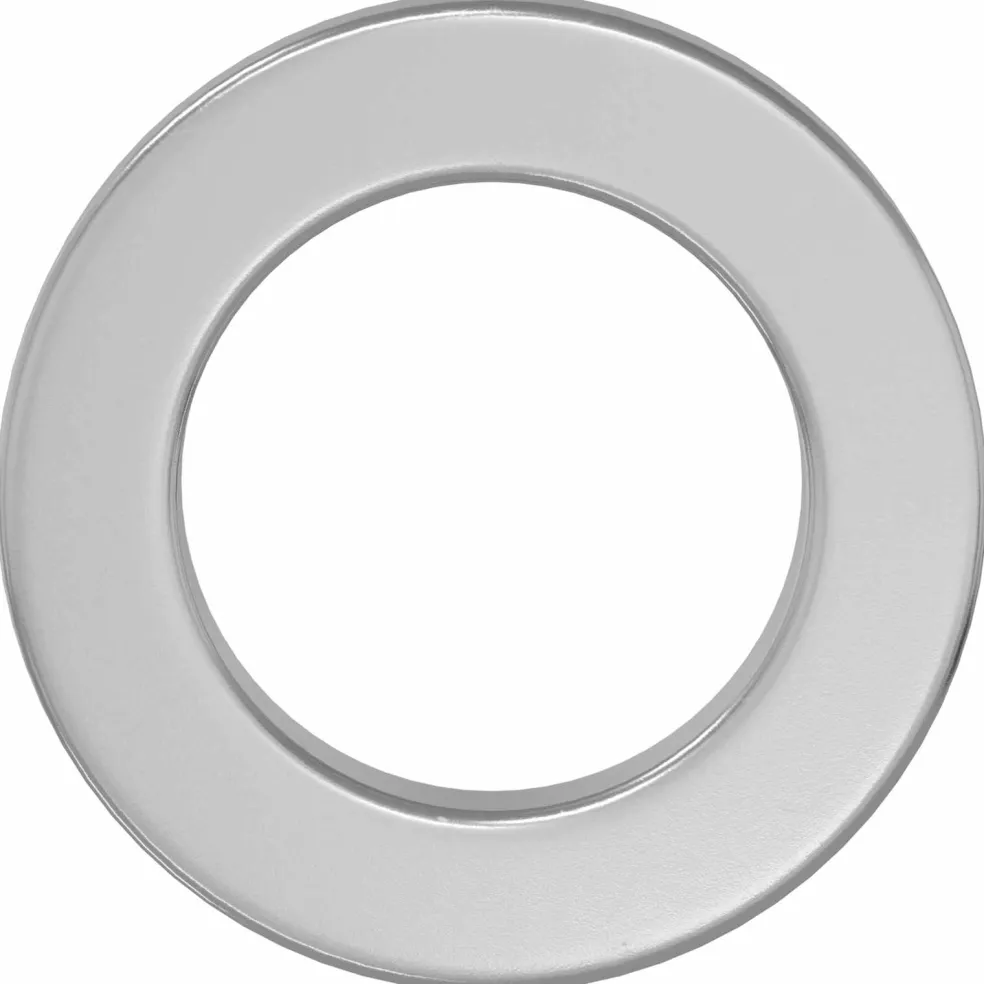 vidaXL Washers 2 st Zilver 10 x 10 x 1,2 mm Staal