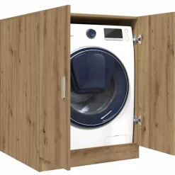 vidaXL Wasmachinekast 70,5x71,5x91,5 cm artisanaal eikenkleurig