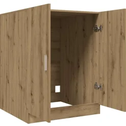 vidaXL Wasmachinekast 70,5x71,5x91,5 cm artisanaal eikenkleurig