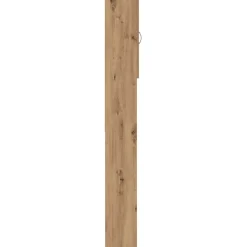 vidaXL Wasmachinekast 64x25,5x190 cm artisanaal eikenkleur
