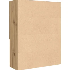vidaXL Wasmachinekast 70,5x25,5x90 cm artisanaal eikenkleur