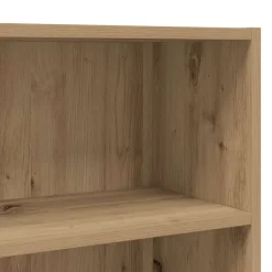 vidaXL Wasmachinekast 64x24x190 cm artisanaal eikenkleur