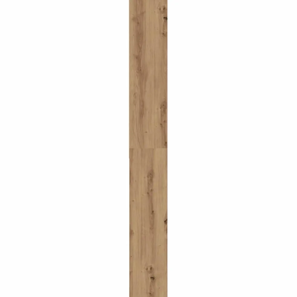 vidaXL Wasmachinekast 64x24x190 cm artisanaal eikenkleur