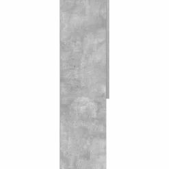 vidaXL Wasmachinekast 70,5x25,5x90 cm betongrijs