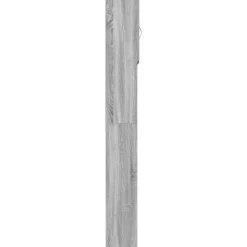 vidaXL Wasmachinekast 64x24x190 cm bewerkt hout grijs sonoma eikenkl