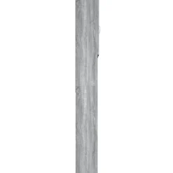 vidaXL Wasmachinekast 64x25,5x190 cm grijs sonoma eikenkleurig