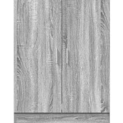 vidaXL Wasmachinekast 71x71,5x91,5 cm grijs sonoma eikenkleurig