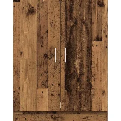 vidaXL Wasmachinekast 70,5x71,5x91,5 cm oud houtkleurig