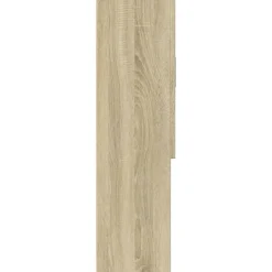 vidaXL Wasmachinekast 70,5x24x90 cm sonoma eikenkleurig