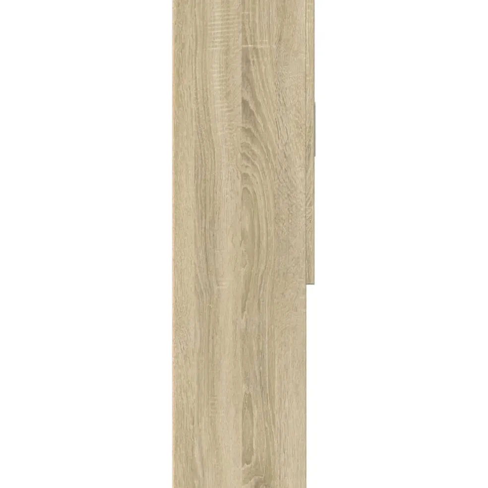 vidaXL Wasmachinekast 70,5x24x90 cm sonoma eikenkleurig