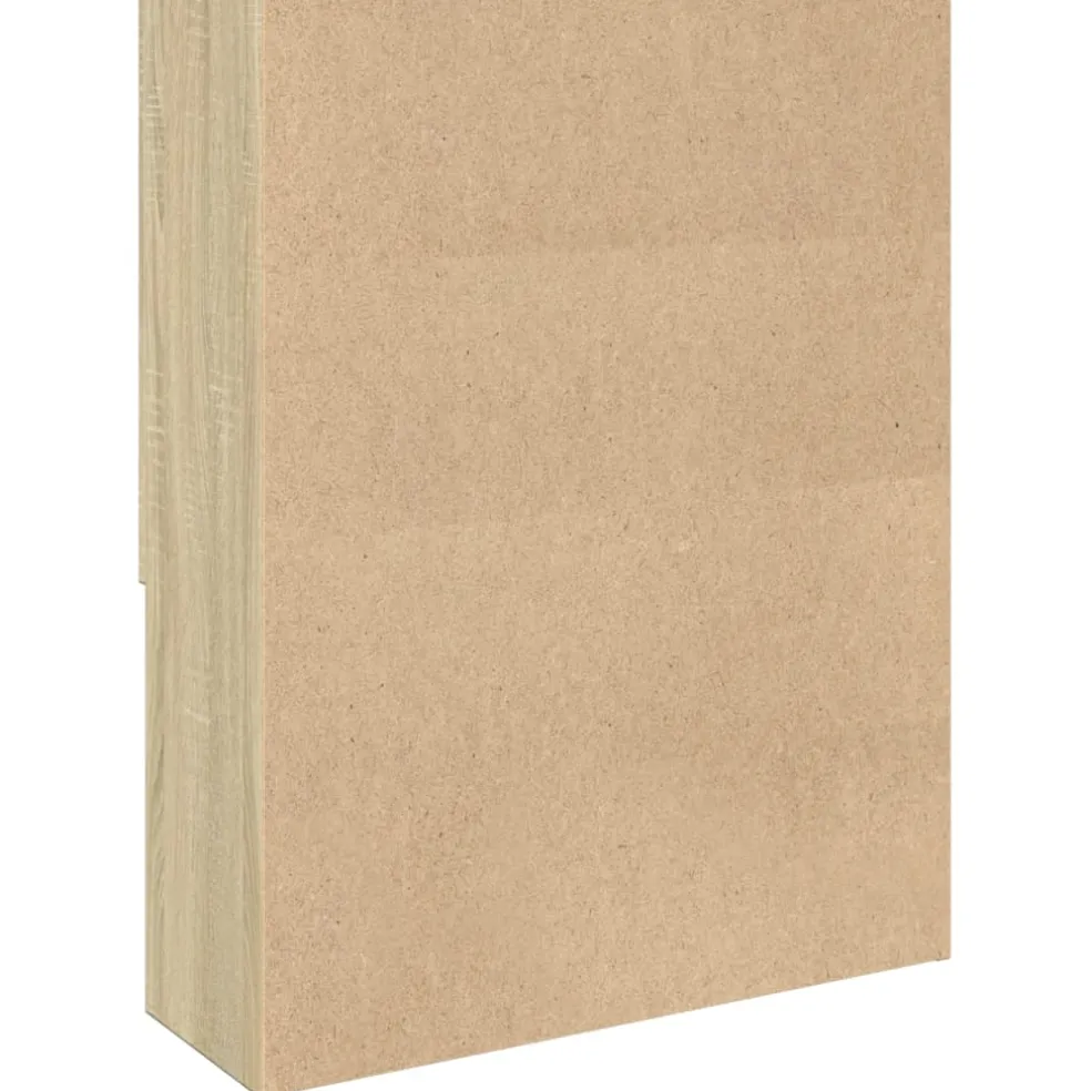 vidaXL Wasmachinekast 70,5x24x90 cm sonoma eikenkleurig