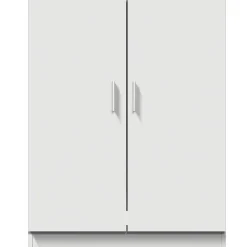 vidaXL Wasmachinekast 71x71,5x91,5 cm wit