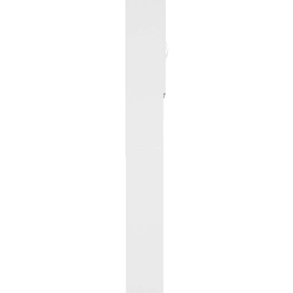 vidaXL Wasmachinekast 64x25,5x190 cm wit