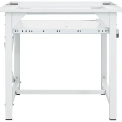 vidaXL Wasmachine pedestals Wit Staal