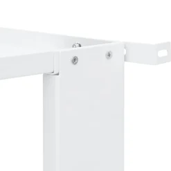 vidaXL Wasmachine pedestals Wit Staal