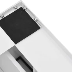 vidaXL Wasmachine pedestals Wit Staal