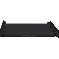 vidaXL Wasmachine Tussenplank Zwart 60 x 60 x 8 cm Staal