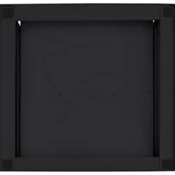 vidaXL Wasmachineverhoger Zwart 62 x 60,5 x 32,5 cm Staal