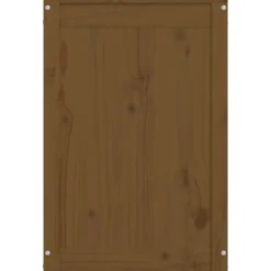 vidaXL Wasmand 44x44x66 cm massief grenenhout honingbruin