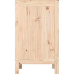 vidaXL Wasmand 44x44x76 cm massief grenenhout