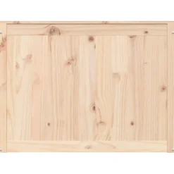 vidaXL Wasmand 88,5x44x66 cm massief grenenhout