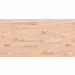 vidaXL Wastafelblad 80x40x1,5 cm massief beukenhout
