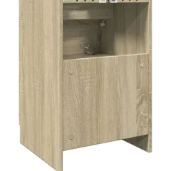 vidaXL Wastafelkast 40x37x59 cm bewerkt hout sonoma eikenkleurig