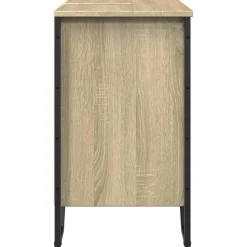 vidaXL Wastafelkast 60x35x60 cm bewerkt hout sonoma eikenkleurig