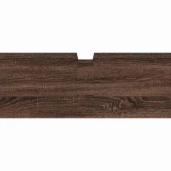 vidaXL Wastafelkast 80x30x60 cm bewerkt hout bruin eikenkleurig