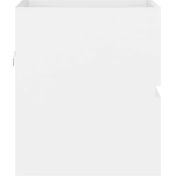vidaXL Wastafelkast 41x38,5x45 cm bewerkt hout wit