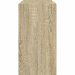 vidaXL Wastafelkast 90x29x55 cm bewerkt hout sonoma eikenkleurig