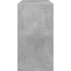 vidaXL Wastafelkast 90x29x55 cm bewerkt hout betongrijs