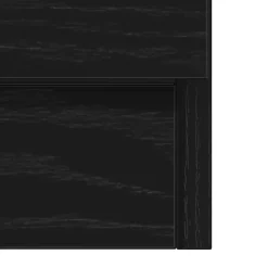 vidaXL Wastafelkast 63x30x54 cm spaanplaat zwart eikenkleurig