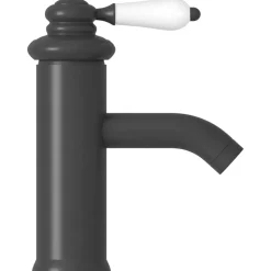 vidaXL Wastafelkraan 130x180 mm grijs
