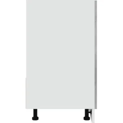vidaXL Wastafelonderkast Lyon 80x46x81,5 cm bewerkt hout betongrijs