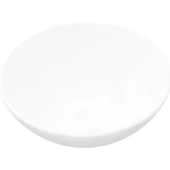 vidaXL Wastafel rond keramiek wit