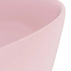 vidaXL Wastafel rond 40x15 cm keramiek matroze