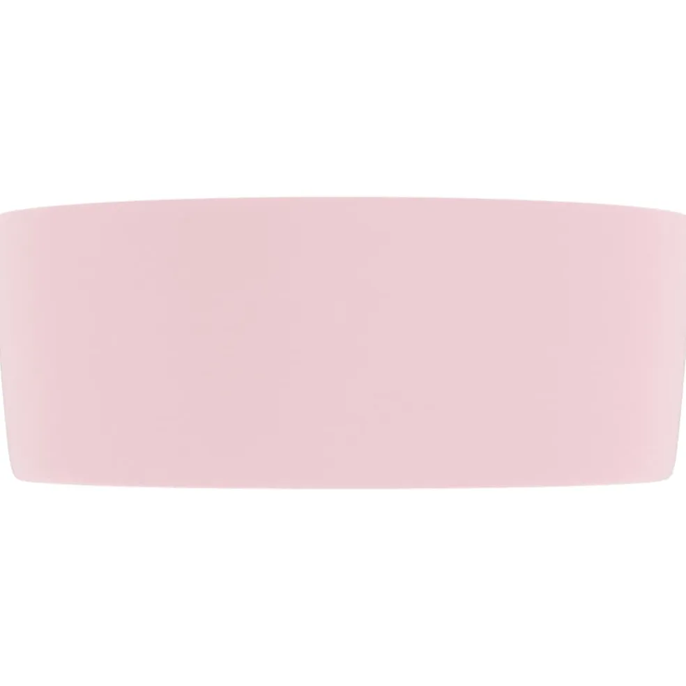 vidaXL Wastafel rond 40x15 cm keramiek matroze