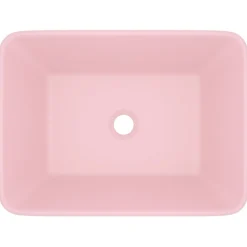vidaXL Wastafel 41x30x12 cm keramiek matroze