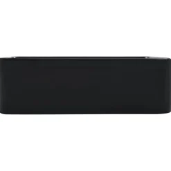 vidaXL Wastafel 40x30x13 cm keramiek zwart