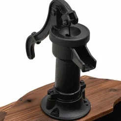 vidaXL Waterfontein met pomp 57x57x53 cm massief vurenhout