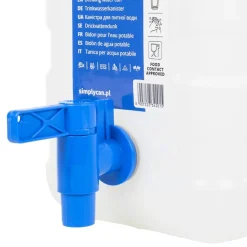 vidaXL Watertank met kraan en zeepdispenser 10 L kunststof