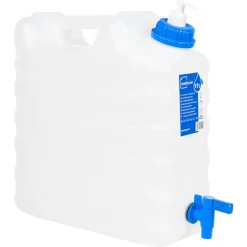 vidaXL Watertank met kraan en zeepdispenser 15 L kunststof