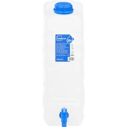 vidaXL Watertank met kraan 20 L kunststof transparant
