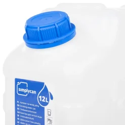 vidaXL Watertank met kraan 15 L kunststof transparant