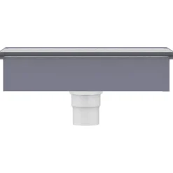 vidaXL Watervaloverlaat met RGB LED's 30 cm acryl
